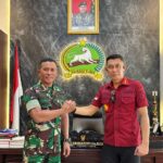 Kalapas Jember Kunjungi Markas Brigif9/ Dharaka Yudha/ 2 Kostrad