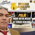 Karya tentang Peran Polri di Tengah Bencana, Antar Rukmana Raih AJP Award 2026